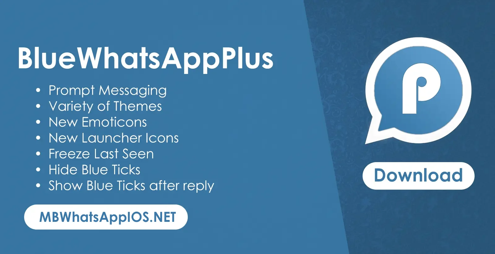 Blue WhatsApp Plus APK Download