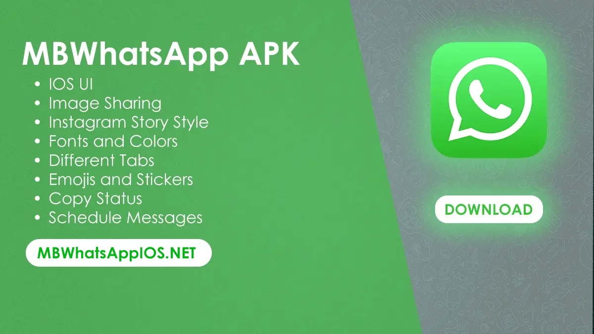 Download mbwhatsapp ios apk